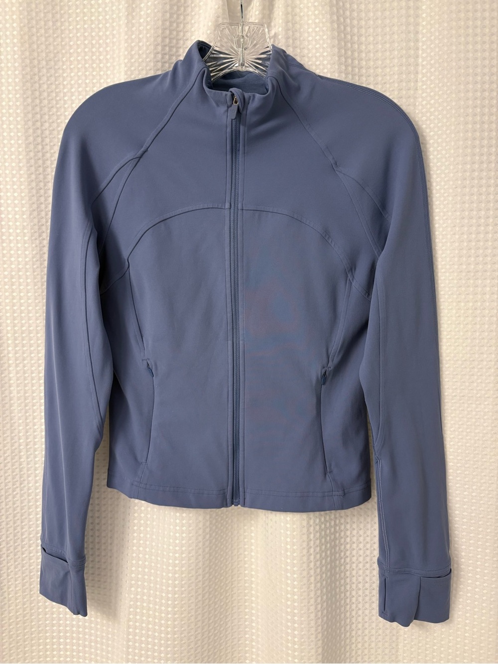 Lululemon Define Cropped Jacket Nulu ~ 8 ~ Water Drop
